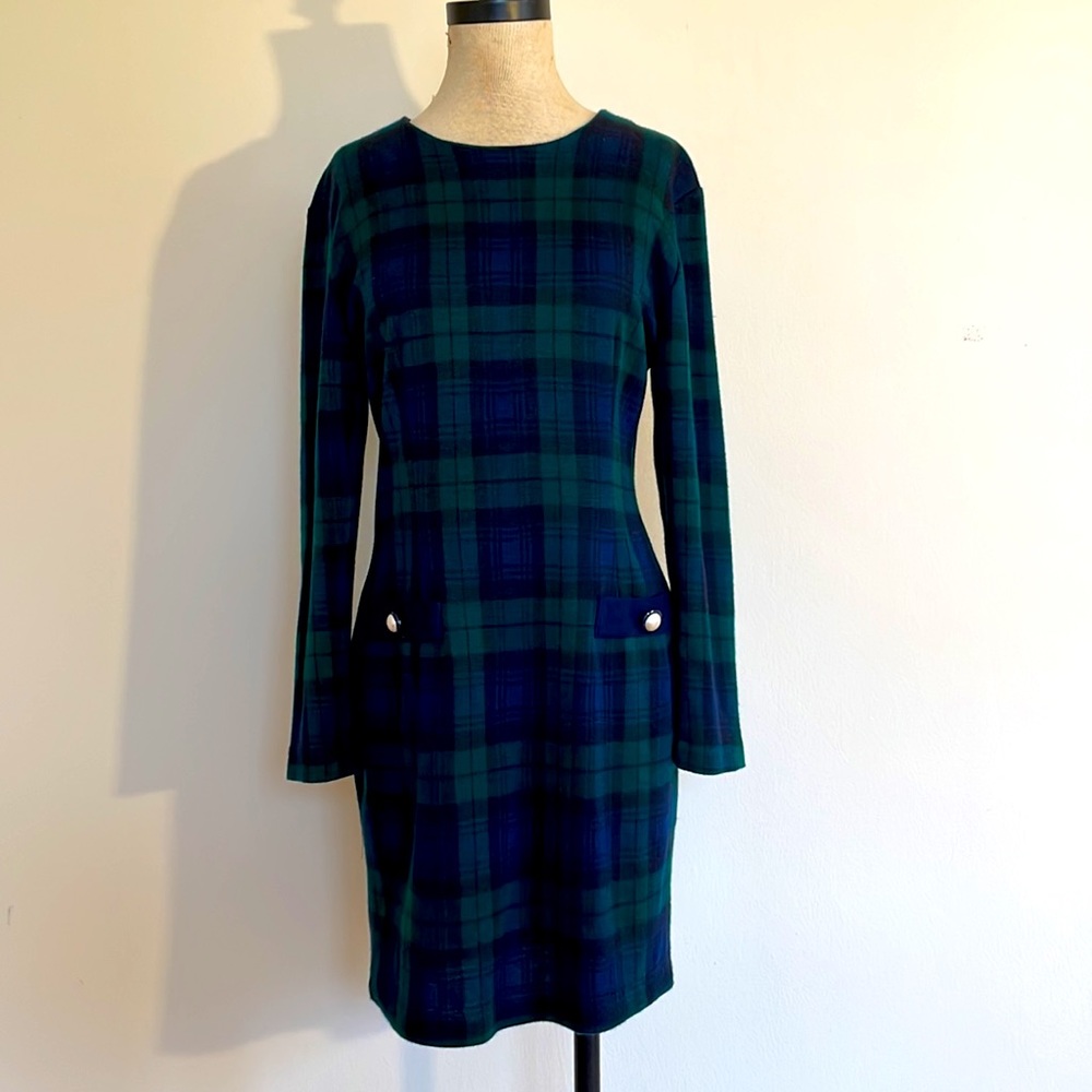 BYERS TOO! | Vintage Mod style plaid dress